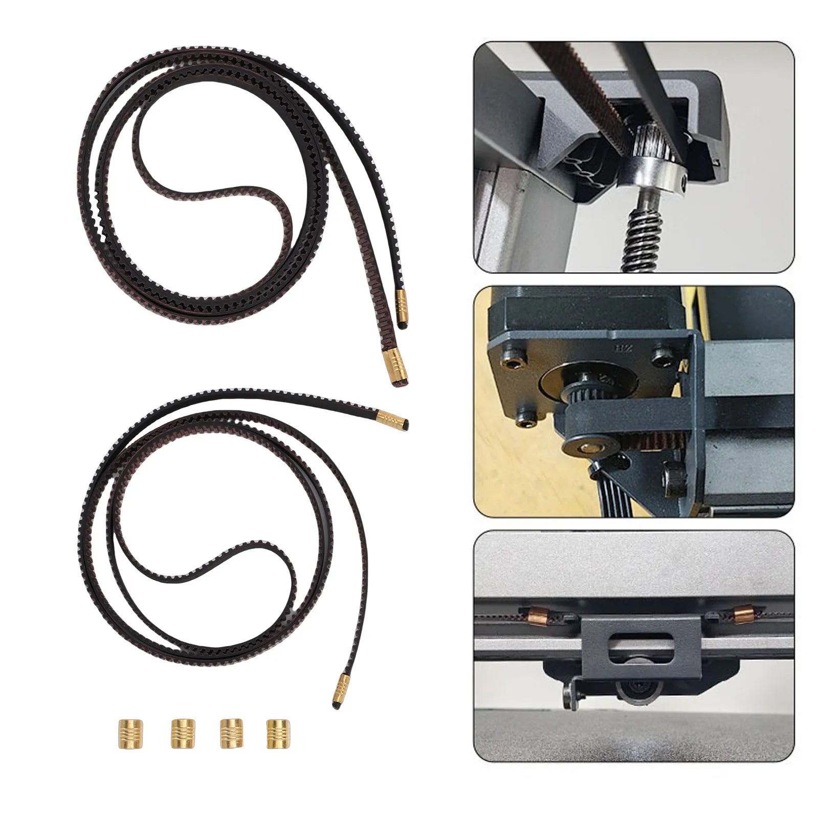 2GT 6mm Width 780mm Y/900mm X Axis Timing Belt High Precision Wear-Resistant Replacement for Anycubic Kobra Series 3D Printer Oasis Select