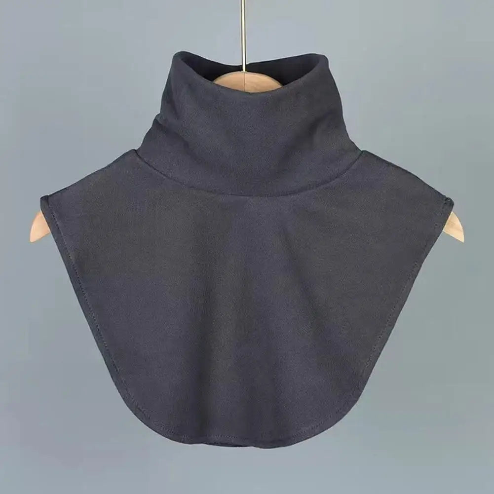 Soft Elastic Modal Detachable Collar Square False Collars Solid Color Turtleneck High Inner Neck Cover For Women Scarf Oasis Select