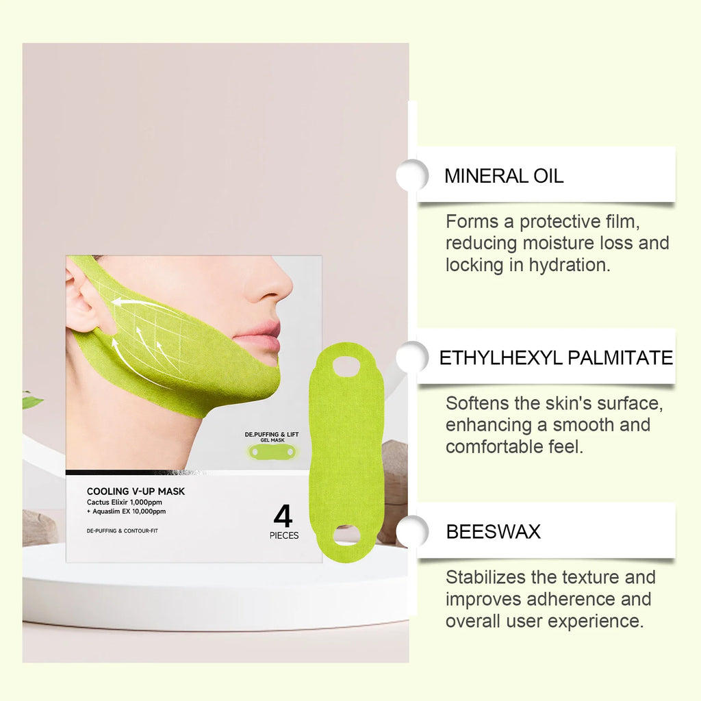 Hoygi V-Up Face Lifting Mask – Chin Firming & Jawline Contour Face Lifting Mask Oasis Select