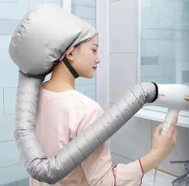 Hooded Hair Dryer Bonnet – Natural Hair Deep Conditioning Travel Hair Dryer Bonnet Oasis Select Silver China Mainland