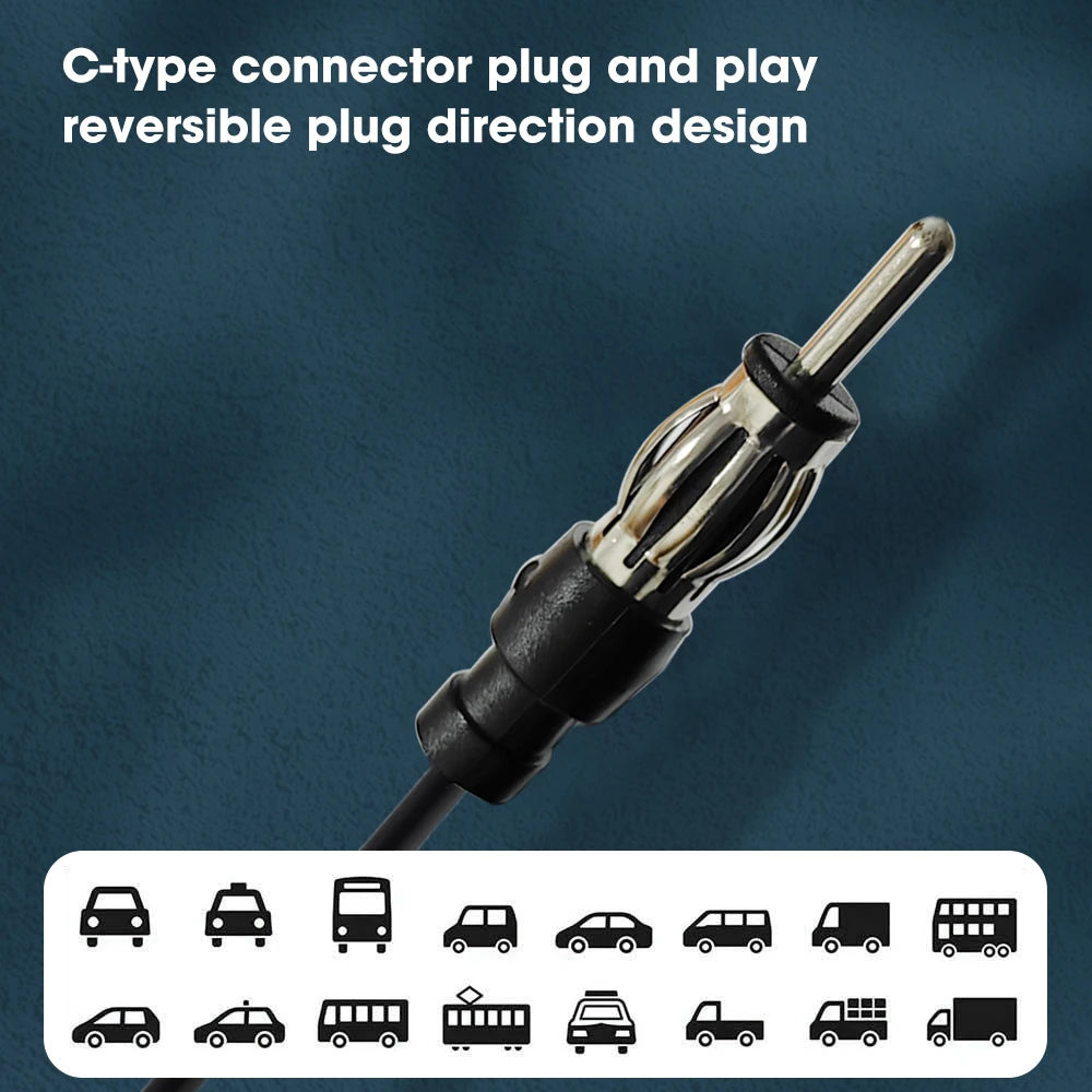 ANT-309 Car Radio FM Antenna Universal Car DAB Antenna Signal Amp Amplifier Radio Amplifier Vehicle Boat Signal Enhance Device Oasis Select