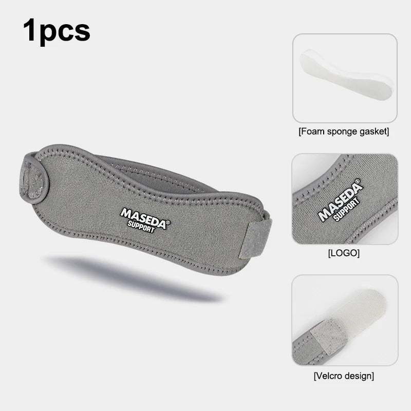 Adjustable Patellar Knee Strap – Running, Hiking & Sports Knee Support Strap Oasis Select Gray 1pcs