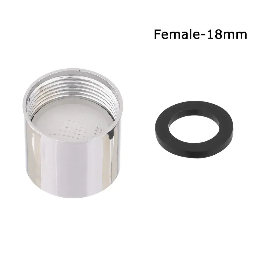 20/22/24/28mm Faucet Nozzle Filter Water Saving Tap Aerator Faucet Male Female Nozzle Spout End Diffuser Filter Oasis Select Female-18mm 1