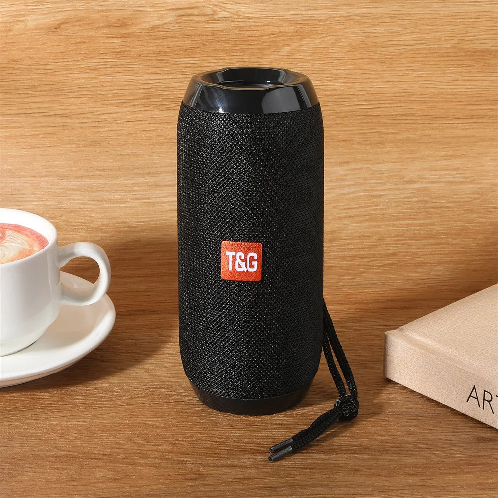 T&G Portable Bluetooth Speaker – FM Radio, Bass & TWS