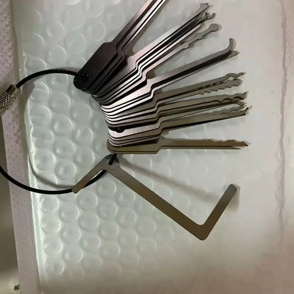 22IN1 Full Set Universal Wrench Suitable Tool Portable Tool for Unlocking Doors Use Opening Doors When Keys Are Forgotten Oasis Select