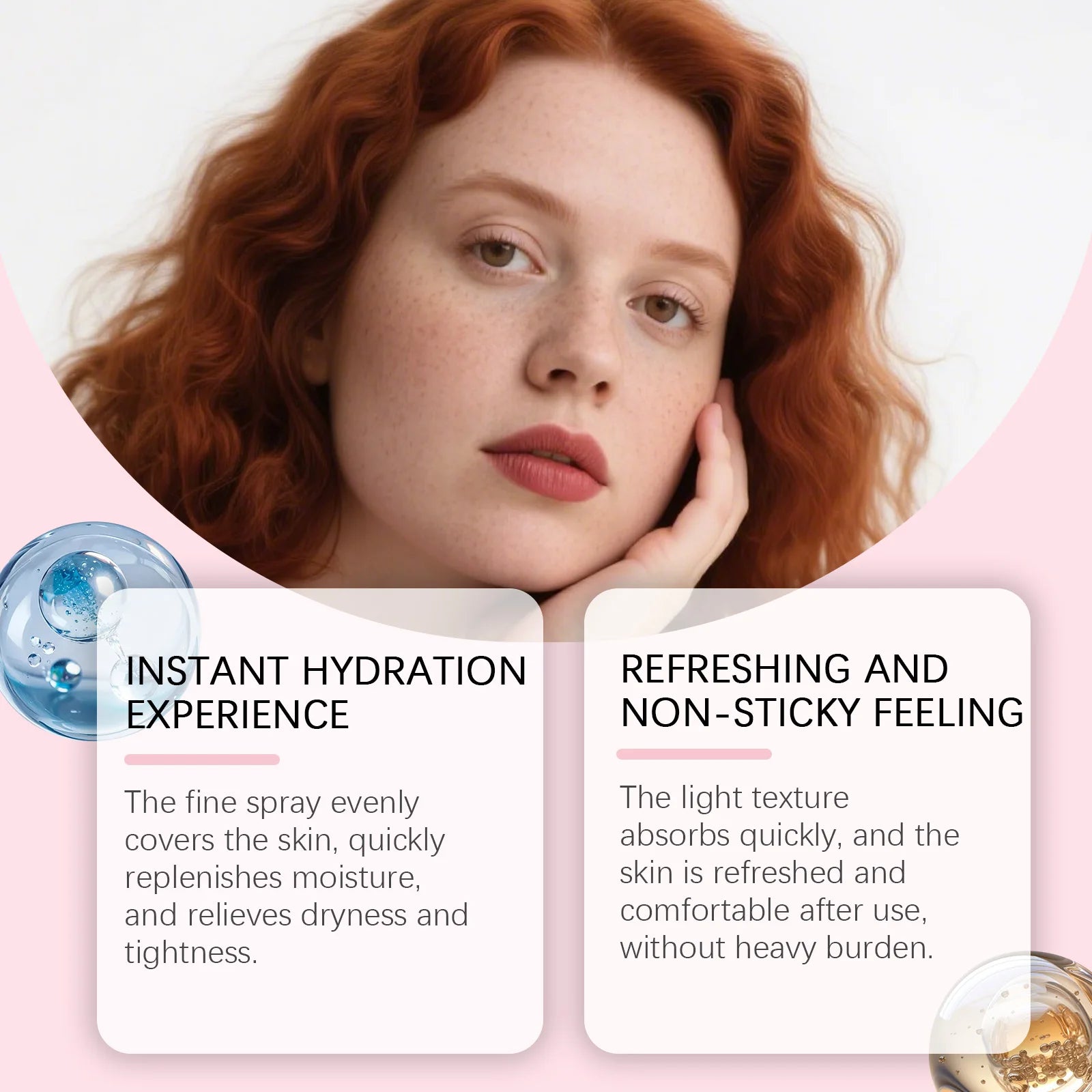 Jelly Mist Serum Collagen Brightening Essence Spray Facial Moisturizing Soothing Delicate Skin Improve Drying Skin Care Oasis Select