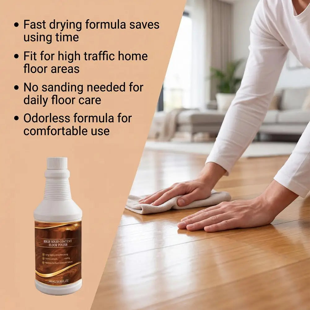 Floor Polish Cleaner Furniture Floor Scratch Dirt Remover DIY Repair Tools Long-lasting Shine No Streaks Floor Care Oasis Select