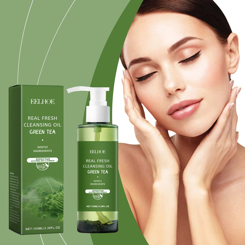 Eelhoe Green Tea Cleansing Oil – Gentle Makeup Remover 100ml