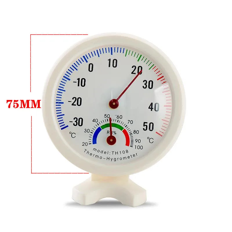 Mini Bell Analog Thermometer & Hygrometer | -30°C to 50°C Thermometer Hygrometer Oasis Select