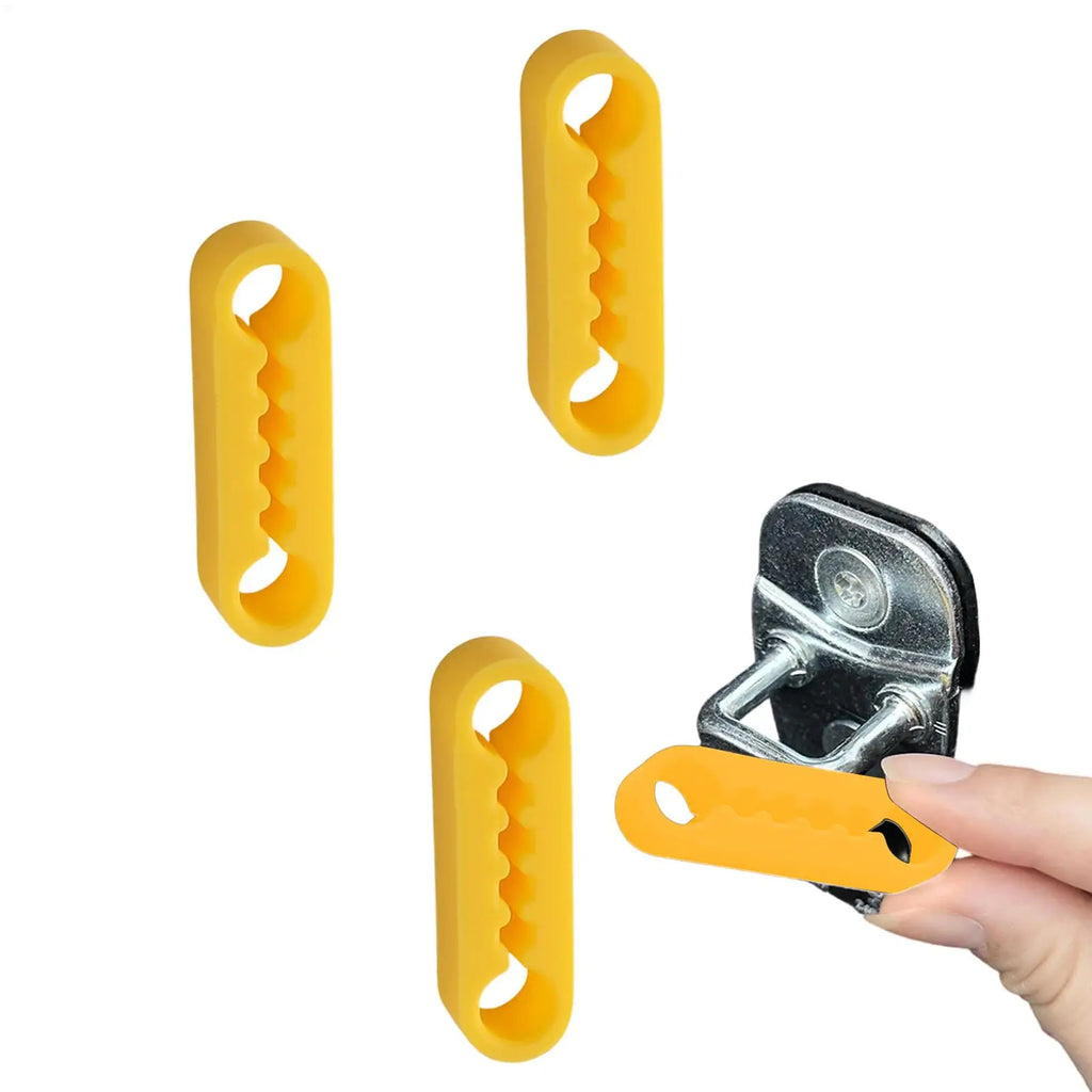 4PCS Car Door Shock Absorber Universal Anti-Collision Thick Soundproof Door Silencer Protection Damper for Minivans Trucks SUVs Oasis Select