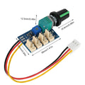 4-channel DC12V 3A 4-wire PWM Fan Controller With Manual Knob Adjustment And Switch 5V 25KHZ Fan Speed Controller Oasis Select Type B