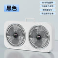 URGGU Dual Head USB Fan | 3 Speed, 90° Tilt, Silent