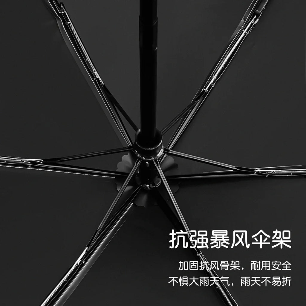 Folding Children's Umbrella Explosion-proof Anti-rebound Clear Umbrella Automatic Folding Sun Umbrella Oasis Select