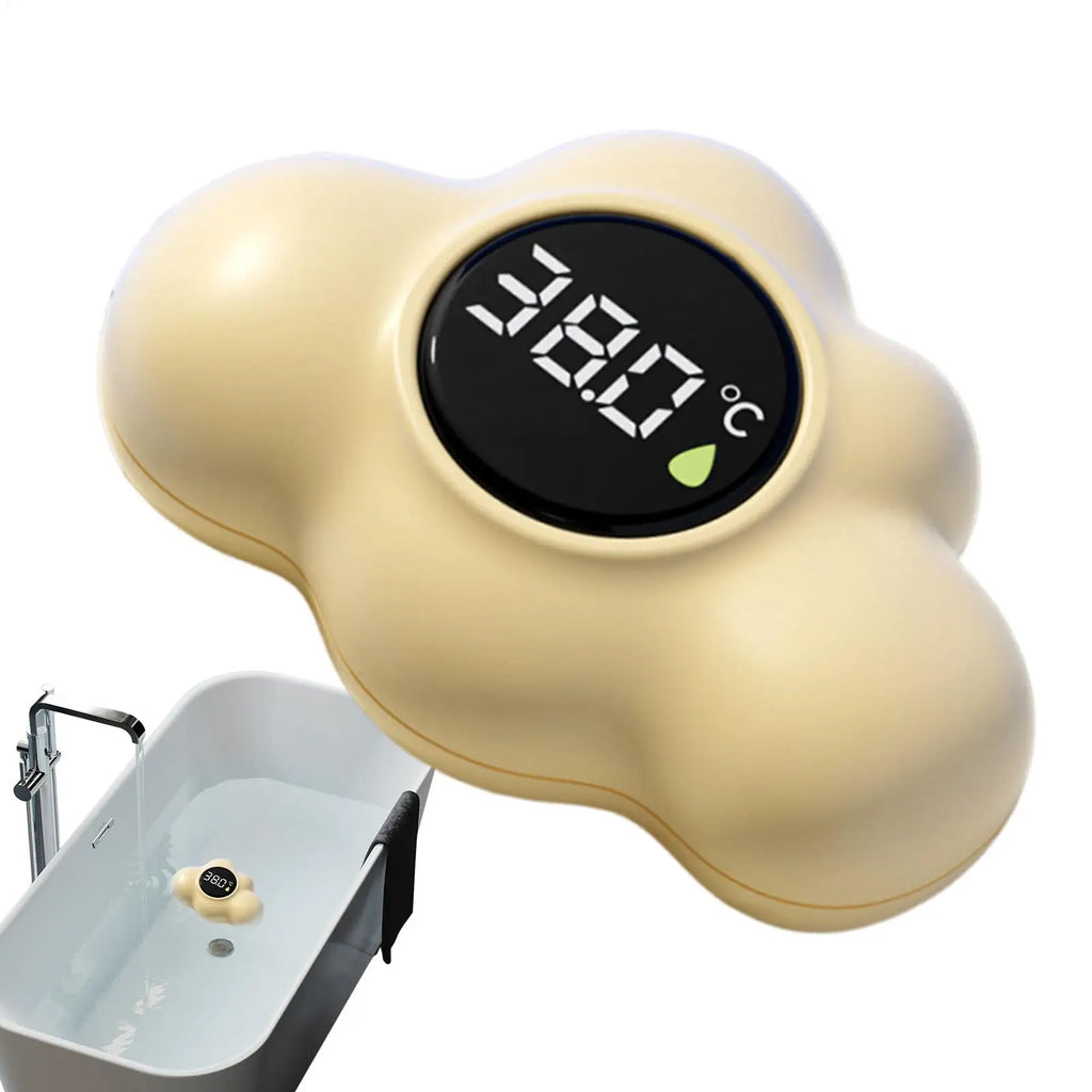 Baby bath thermometer Tub Temperature Monitor LED display Hot Cold Water Resistant Temperature Warning Monitor Sensor Oasis Select