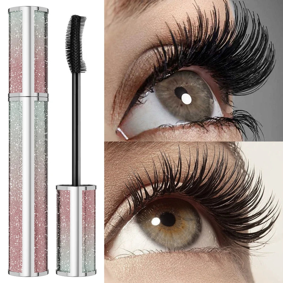 KAFURUX 4D Black Waterproof Mascara – Lengthening & Volume
