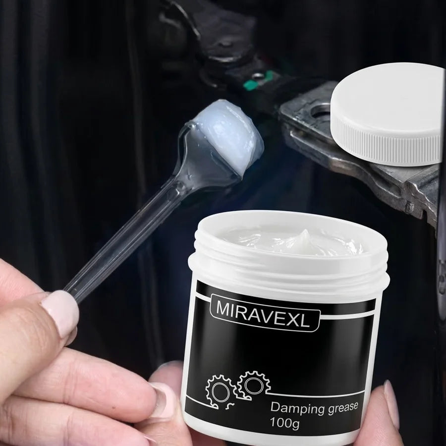 Car Interior Noise Canceller Damping Grease Universal Lubricant for Sunroof Track Door Handle Dashboard Gear Plastic Lubricating Oasis Select