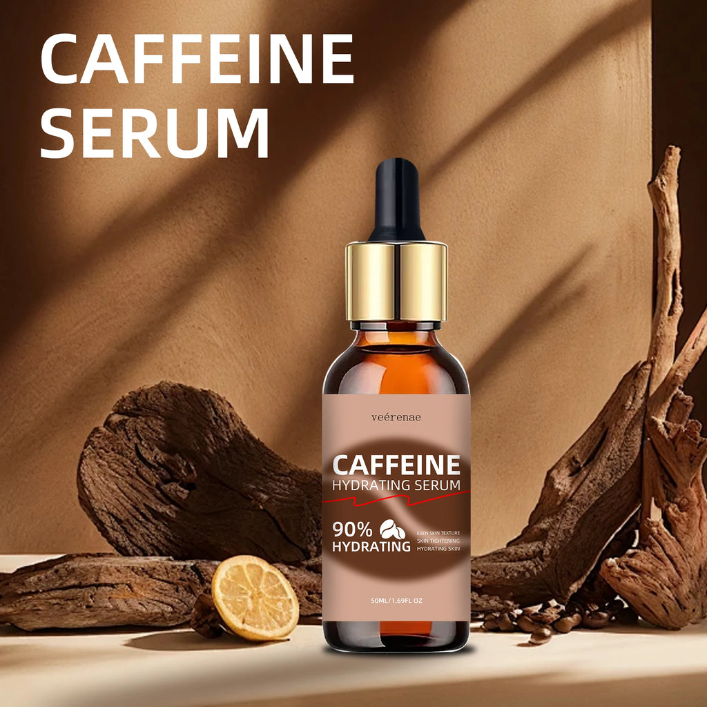 veérenae Caffeine Hydrating Serum – 24H Moisture, Plumping