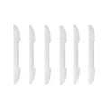 2/8/12pcs Transparent Anti-Collision Protector Bar Strips Side Edge Protection Guards Rear View Mirror Cover Protection Stickers Oasis Select 6pcs
