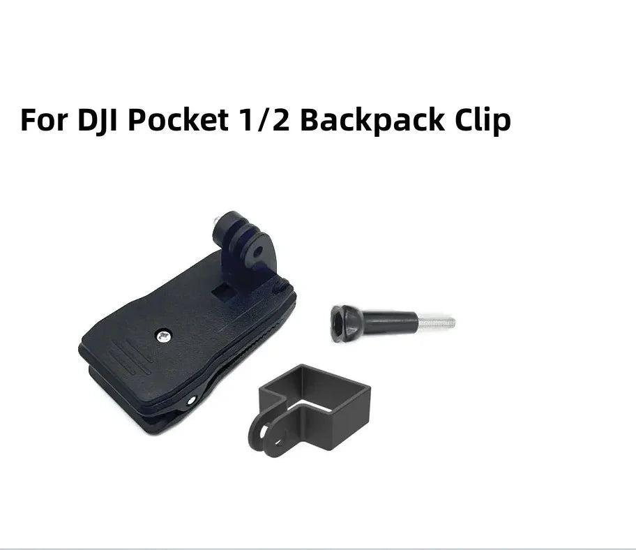 Magnetic Backpack Clip Mount for DJI OSMO Pocket 3 | 360° Ball