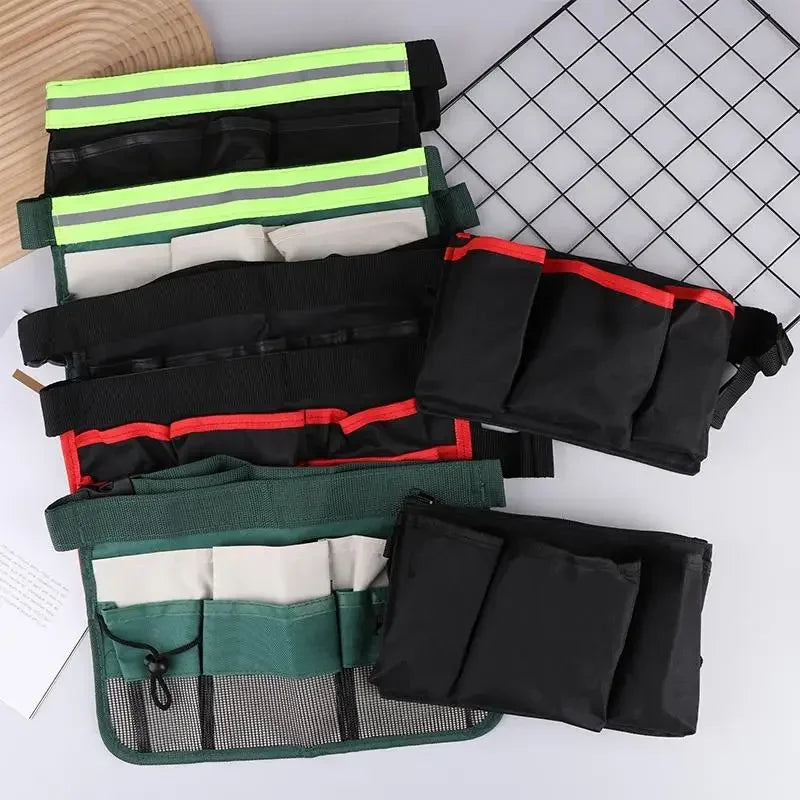 Tool Waist Bag Waist Pocket Outdoor Work Hand Tools Storage Pouch Hardware Tool Bags Electrician Gardening Tools Pocket Bag Oasis Select