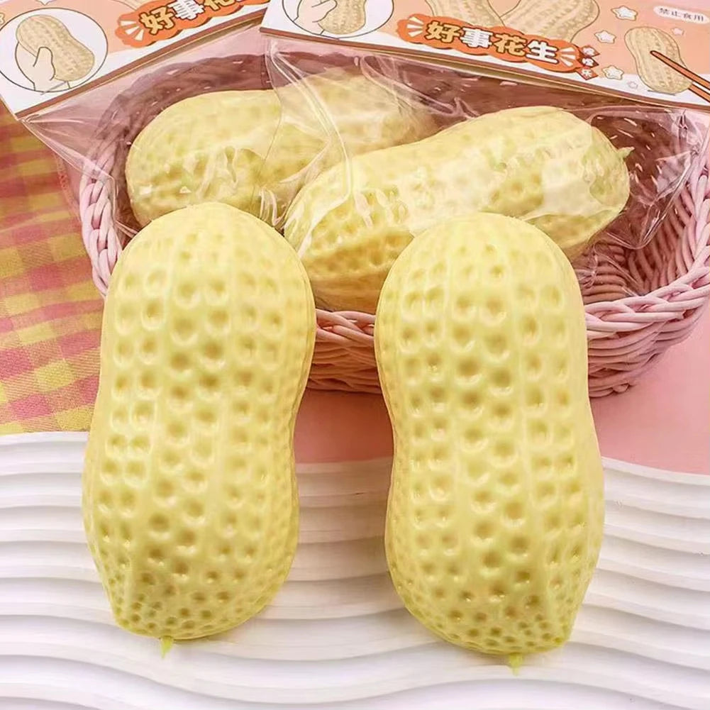 Squishy Toys Peanut Model Stress Relief Soft Butter Texture Squishies Oasis Select