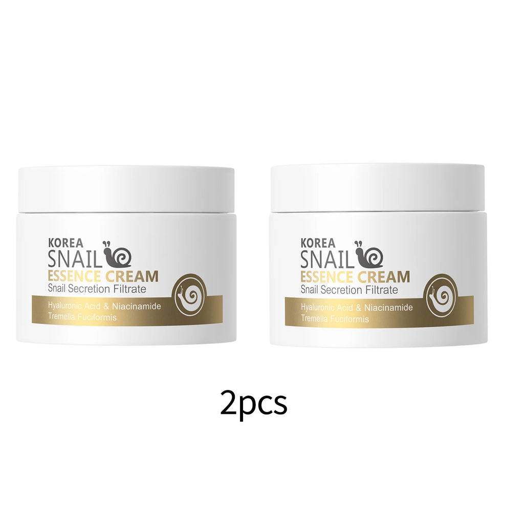 LAIKOU Snail Collagen Face Cream 25g Daily Moisturizing and Hydrating Cream for All Skin Types Oasis Select 2pcs