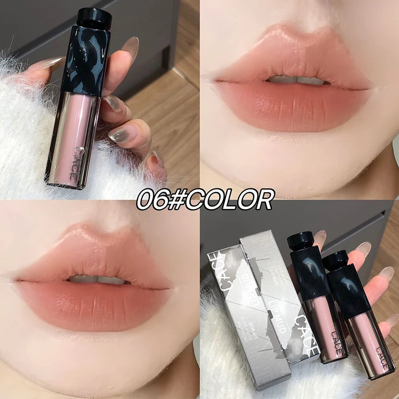 CACE Velvet Nude Liquid Lipstick – 6 Shades, Long-Lasting