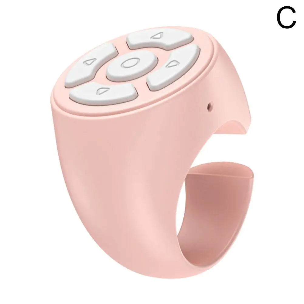 Bluetooth Remote Control – Selfie, Scroll & Camera Shutter