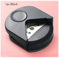 circle cutter button maker Corner round machine corner punching portable paper cutter card photo cutting Oasis Select 1pc-Black