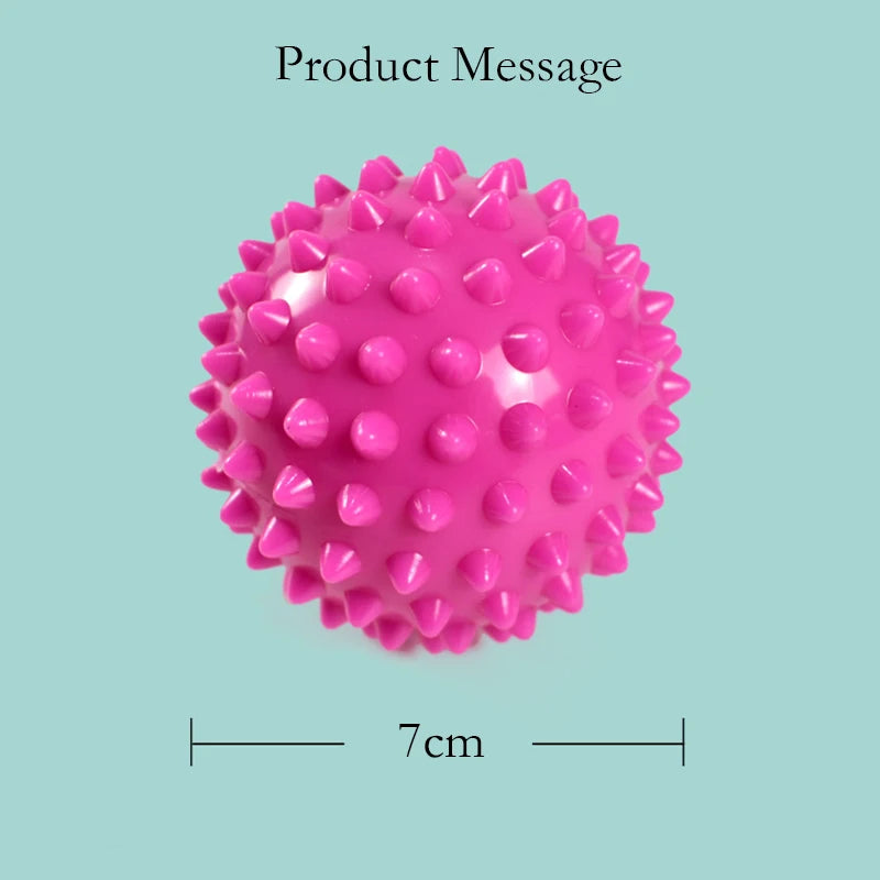 7cm Spiky Massage Ball – Foot, Back & Leg Deep Tissue Massager Spiky Massage Ball Oasis Select