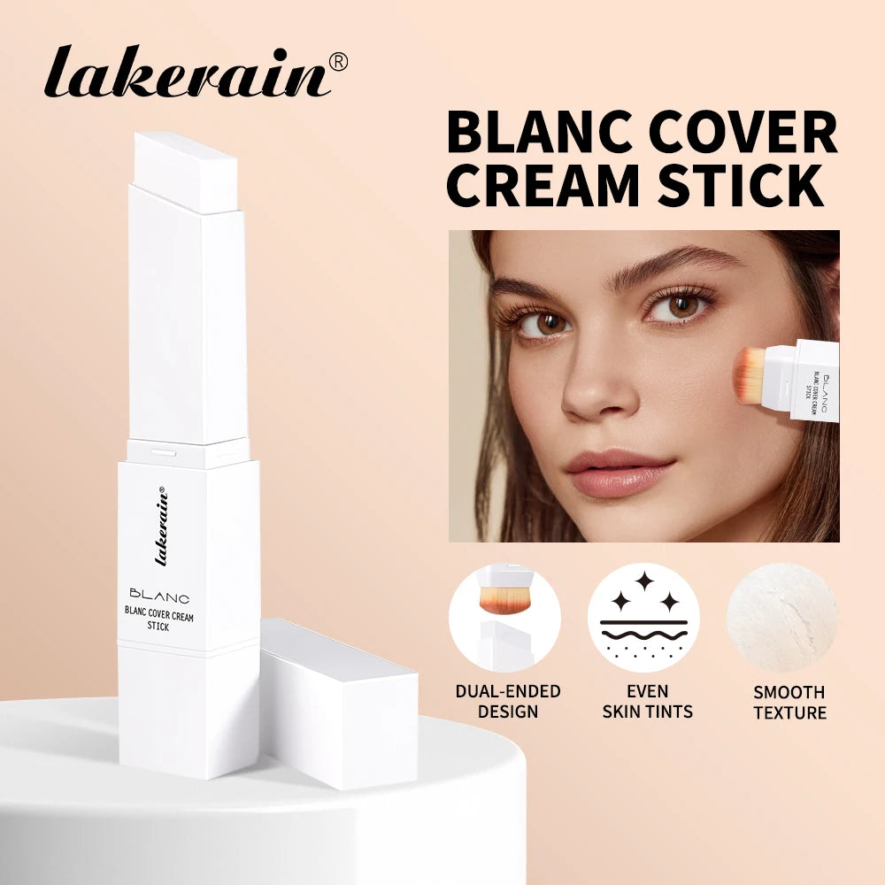 Lakerain Color-Changing Foundation Stick – Full Coverage Matte