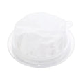 13/15CM Stainless Steel Funnel 100-450 Mesh Nylon Filter Fruit Milk Traditional Chinese Medicine Oil White Wine Boiled Water Oasis Select 200Mesh 13CM
