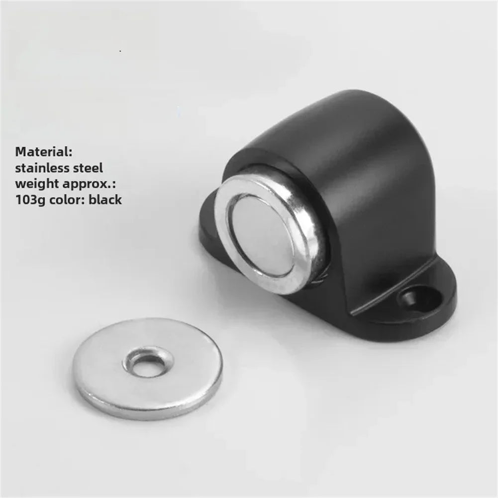Elegant Door Stop Design Door Protector Strong Hold Door Stop Gold Suction Gate Stopper Elegant Streamlined Design Long-term Use Oasis Select Black China Mainland