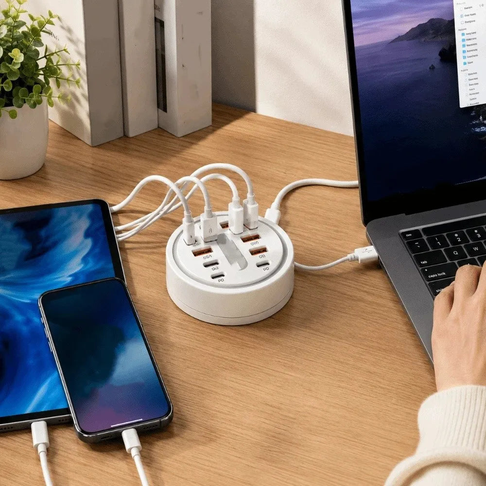 USB-A Interface Portable Expansion Dock Type-C Interface Compact Design Multi-functional Expansion Dock Stable Performance Oasis Select