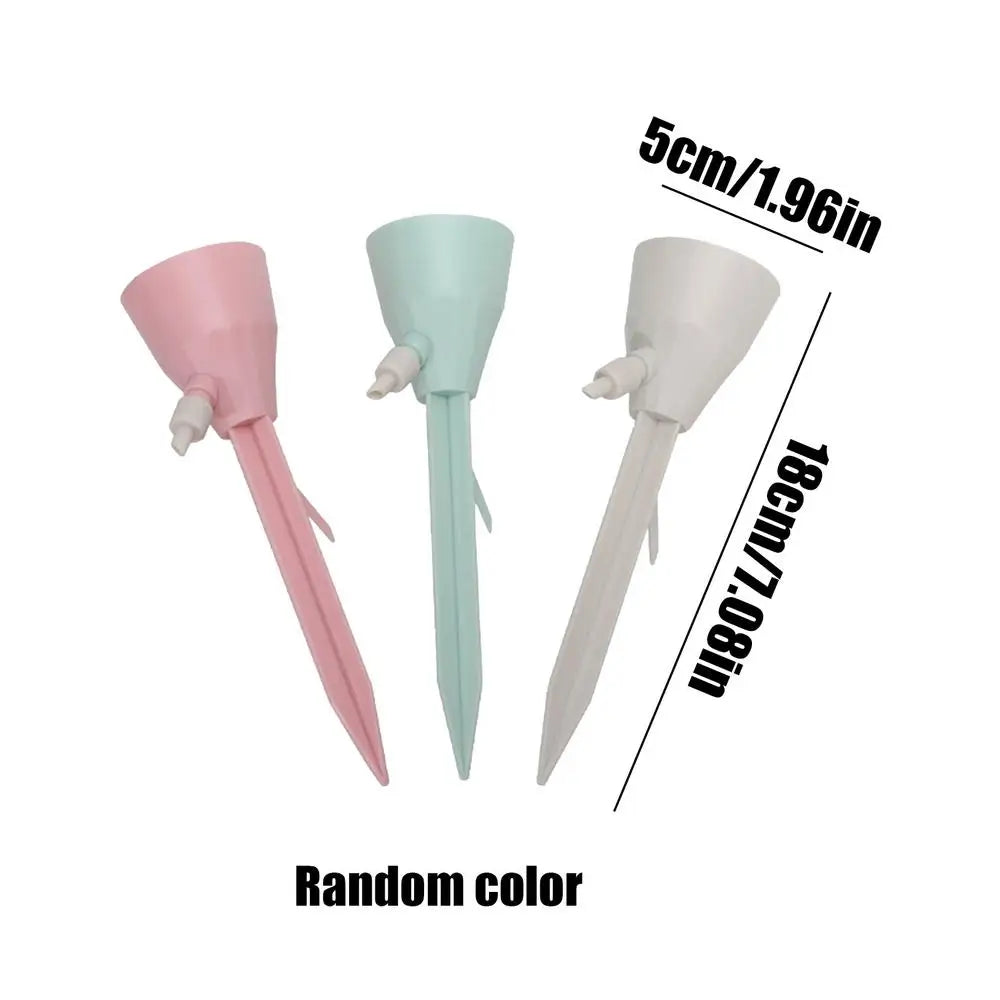3/6Pcs Adjustable Drip Irrigation System Automatic Self Watering Spikes For Plants Indoor Outdoor Potted Plants Irrigation Oasis Select 3Pcs Random Color