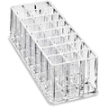 24-Slot Clear Acrylic Lipstick Holder & Makeup Organizer