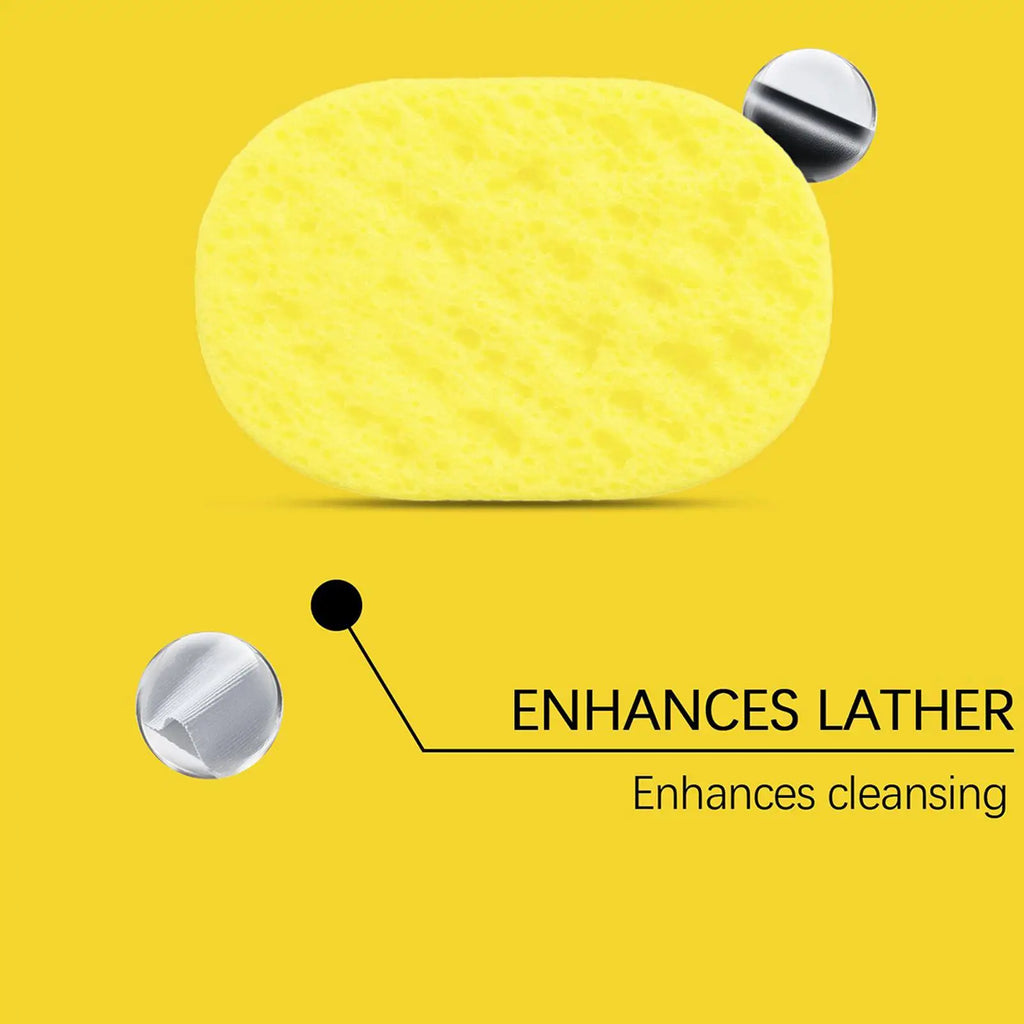 Reusable Exfoliating Bath Sponge – Soft Body Scrub & Cleanse