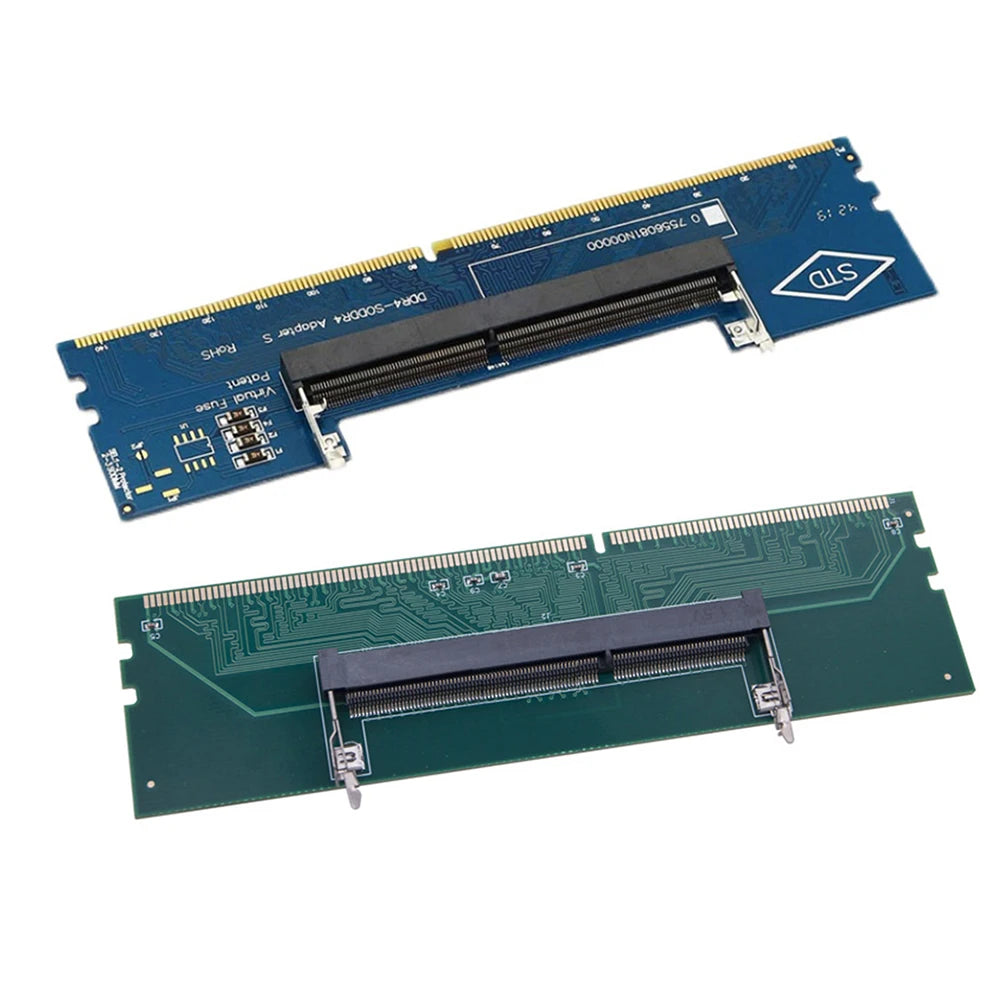 DDR3 DDR4 DDR5 Laptop to Desktop Memory Adapter Card SO-DIMM To PC DIMM Card DDR3 DDR4 DDR5 Memory RAM Connector Adapter Oasis Select