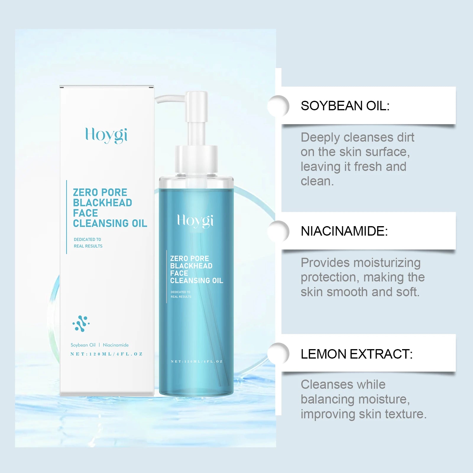 Makeup Remover Oil Purifying Pores Gentle Soothing for Face Eyes Lips Non-Tightening Refreshing Moisturizing Facial Cleanser Oil Oasis Select