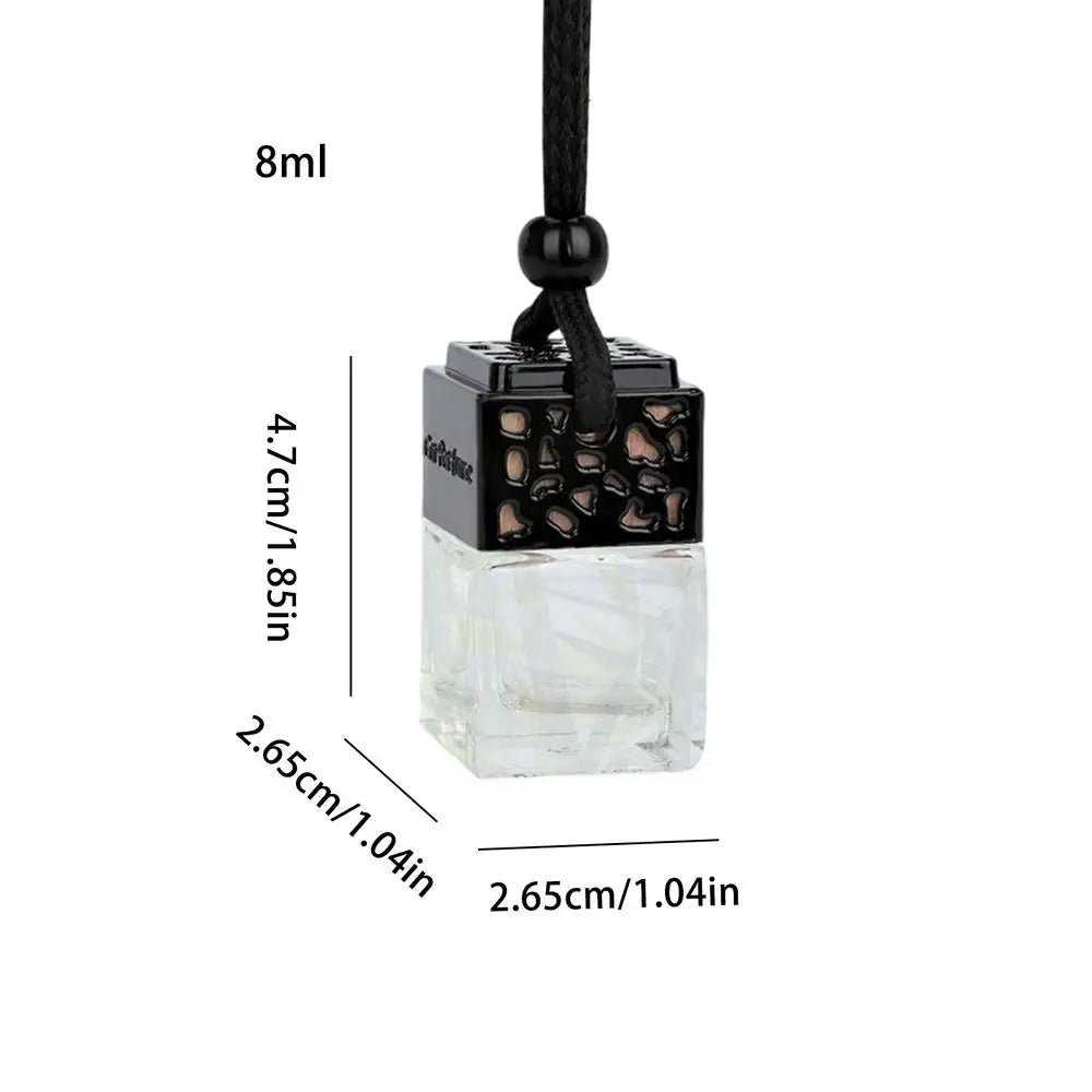 8ml Empty Car Diffuser Bottles Car Essential Oil Diffuser Fragrance Air Freshener Scent Perfume Bottle Ornament Car Perfume Oasis Select 8ml
