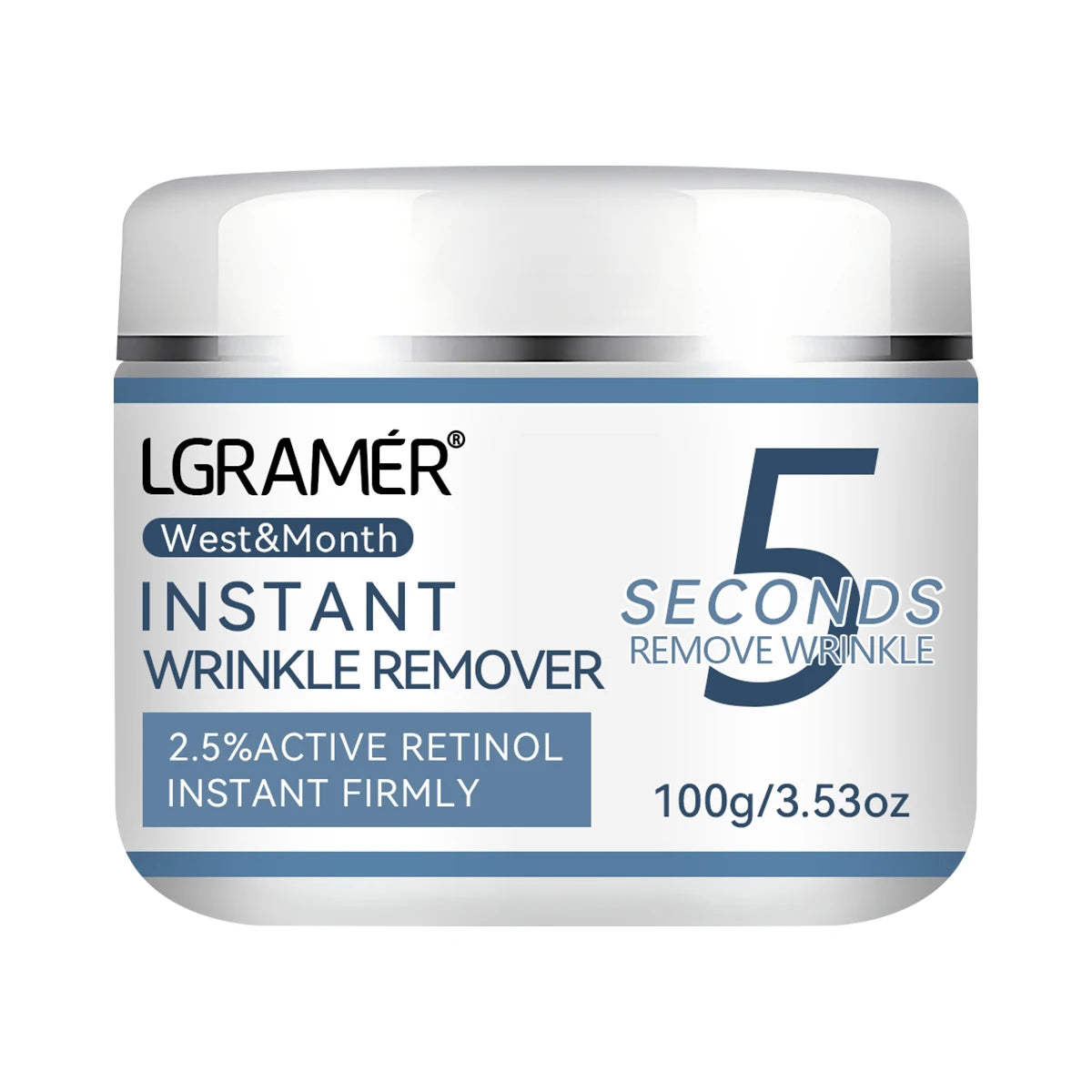 Retinol Collagen Cream with Hyaluronic Acid Vitamin C+E Firming Nourishing & Moisturizing Anti-wrinkle Aging Shrinks Pores Oasis Select 60g