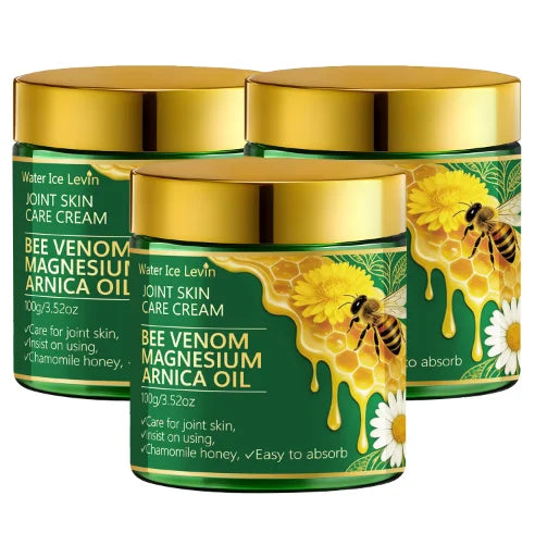 Bee Venom Arnica Oil Joint Cream – Collagen & Magnesium Joint Care Body Cream Oasis Select light green 100g