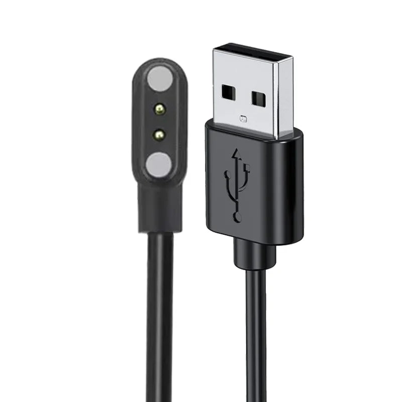 Smartwatch USB Charging Cable – 2-Pin & 4-Pin Dock Charger Smartwatch Charger Cable Oasis Select N020