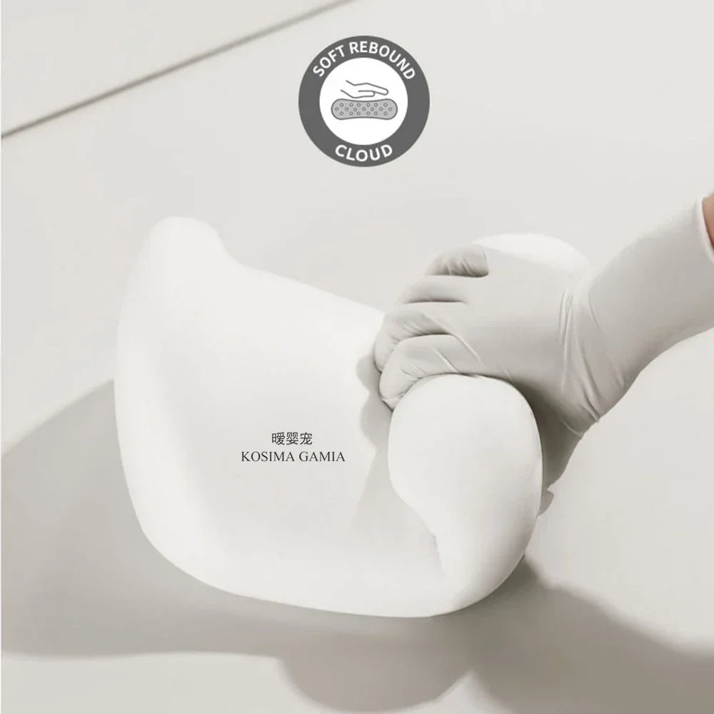 Car Pillow Headrest Neck Pillow Memory Foam Cervical Lumbar Support Car Headrest Back Pad Back Pillow Office Car Interior Acces Oasis Select
