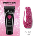 30ml/15ml Nail Extension Gel Nail Build Poly Nail Acrylic Gel UV LED Quick Extension of Crystal Model Painless Crystal Glue Oasis Select GL08
