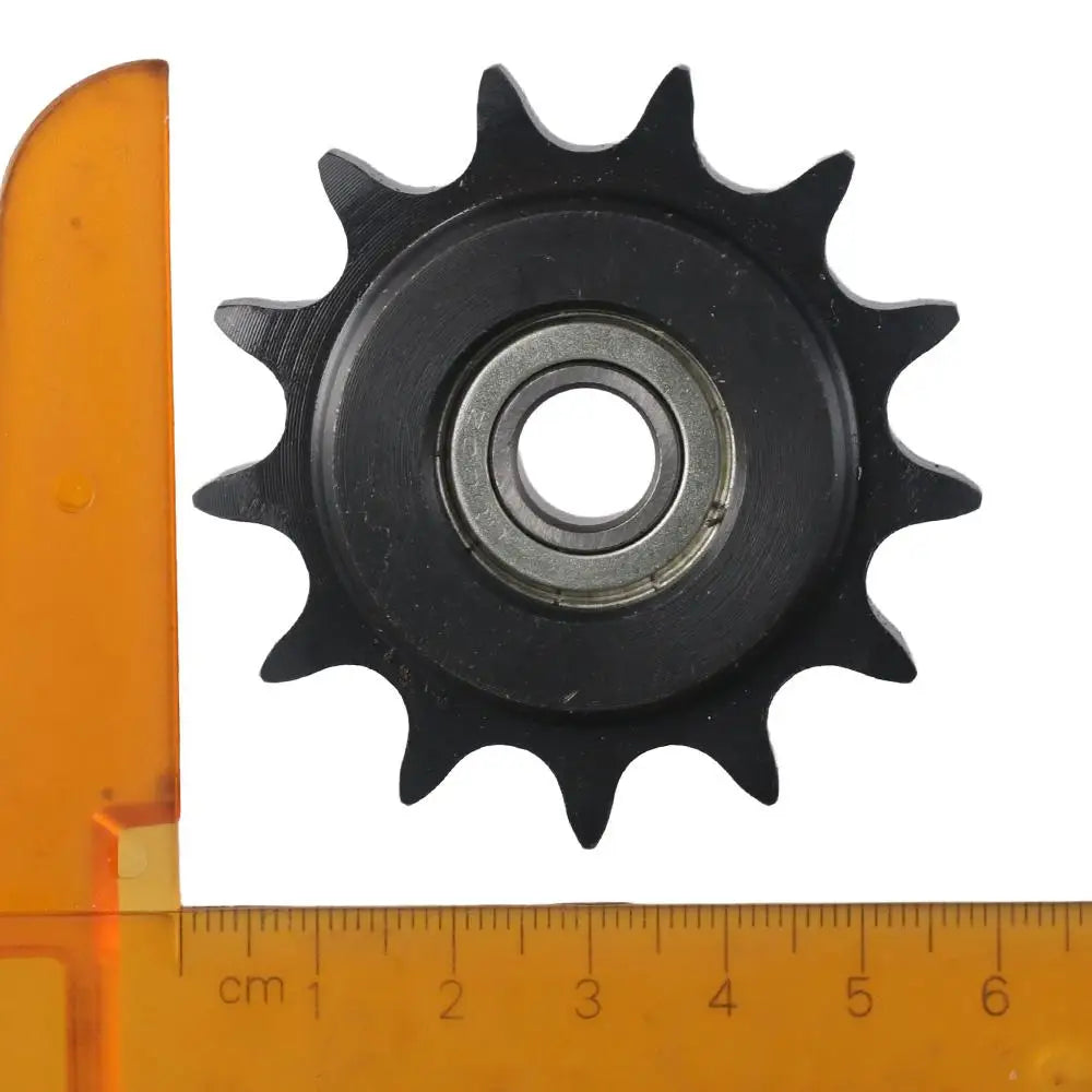 10mm Bore 13-Tooth Chain Idler Sprocket | C45 Steel ISO 08B