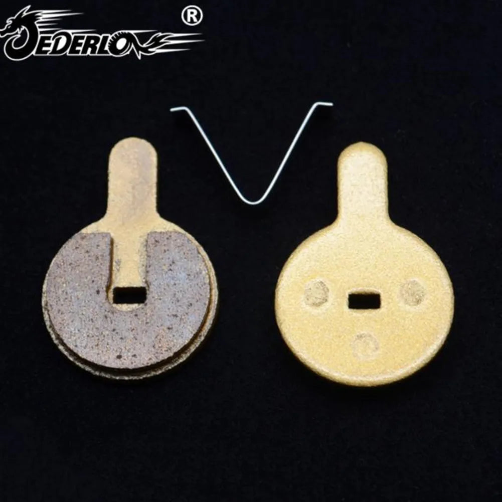 Mechanical Bicycle Disc Brake Front+Rear Caliper MTB Mountain Bike Brake Pad Copper Base All Metal MTB Bike Cycling Accessories Oasis Select Disc Brake Pads