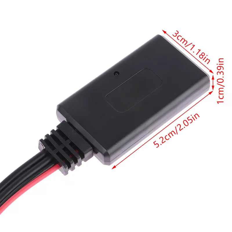 Car Wireless Bluetooth Receiver Module AUX Adapter Music Audio Stereo Receiver For 2RCA Interface Vehicles 12V Oasis Select
