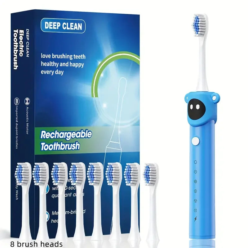 Kids Sonic Electric Toothbrush USB Rechargeable | URGGU