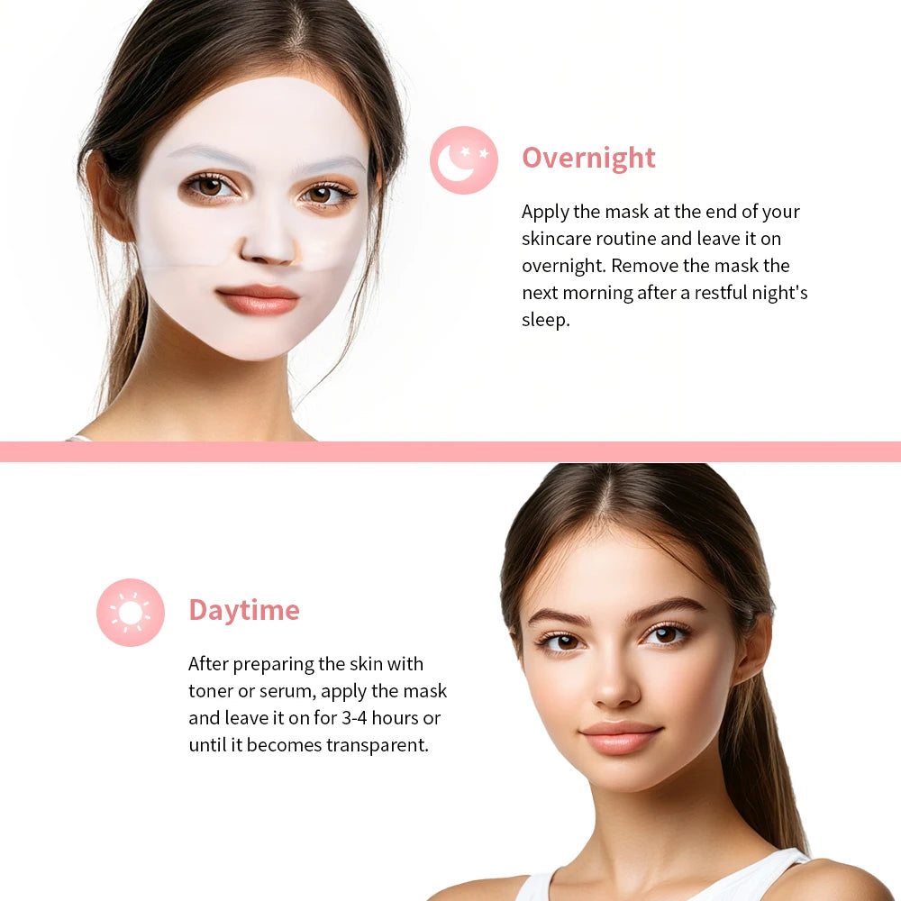4pcs Collagen Deep Face Mask Hydrating Overnight Moisturizing Face Mask Pore Minimizing Plumping Travel Essentials Beauty Skinca Oasis Select